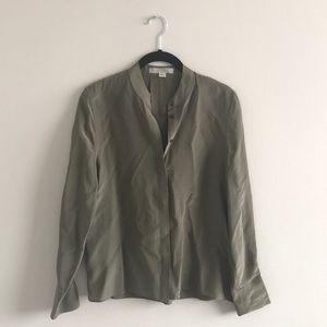 All Saints Olive Blouse